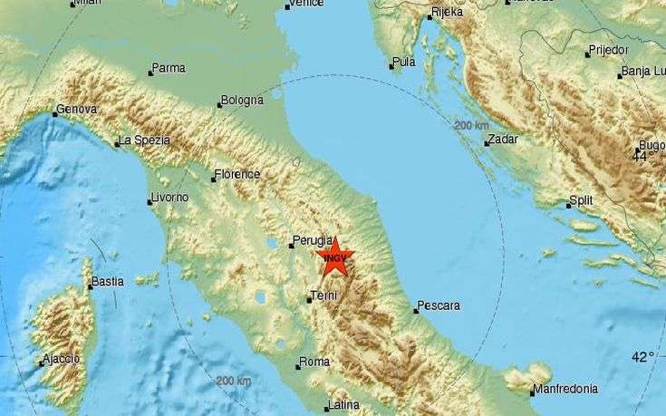 Τρόμος στην Ιταλία: Σεισμός 4,7 Ρίχτερ- Ακολούθησαν πολλοί μετασεισμοί